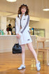 MINA Women Track Co-Ord Suits Jacket with Mini Skirts